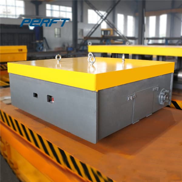 High Speed Electric Flat Cart For Smelting Plant